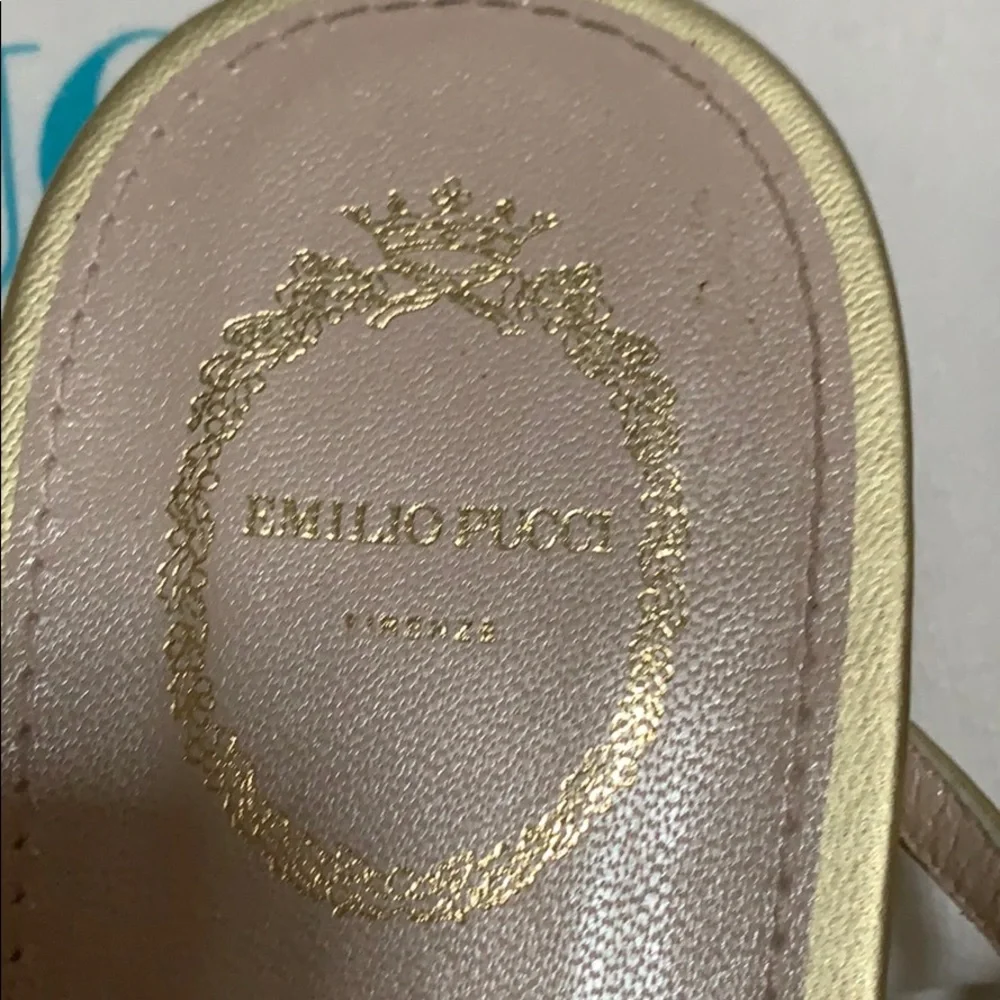 😍NEW Pucci Jewel Embellished Thong Sandals - Picture 6 of 7